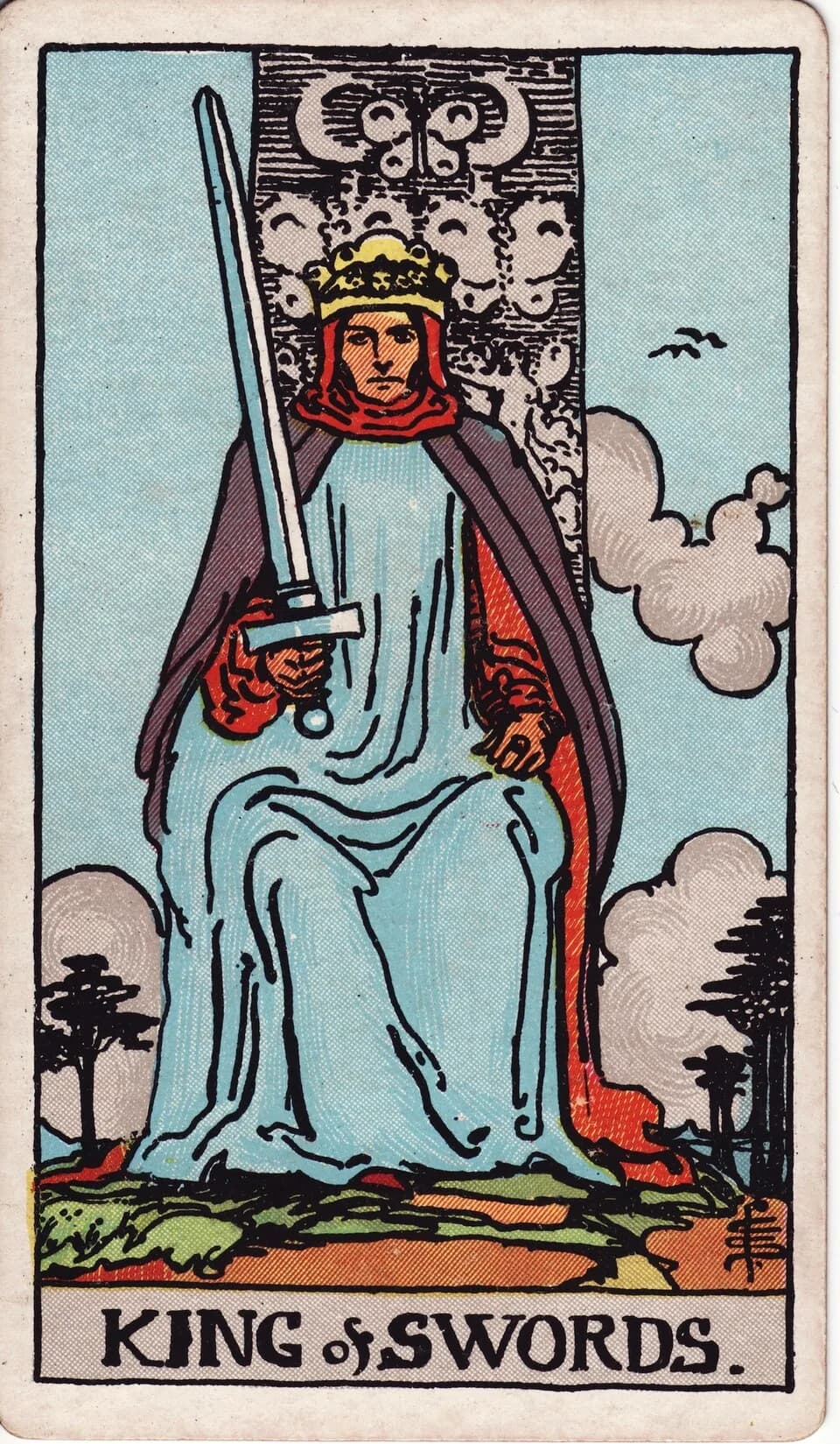 ไพ่ ราชาดาบ (King of Swords)