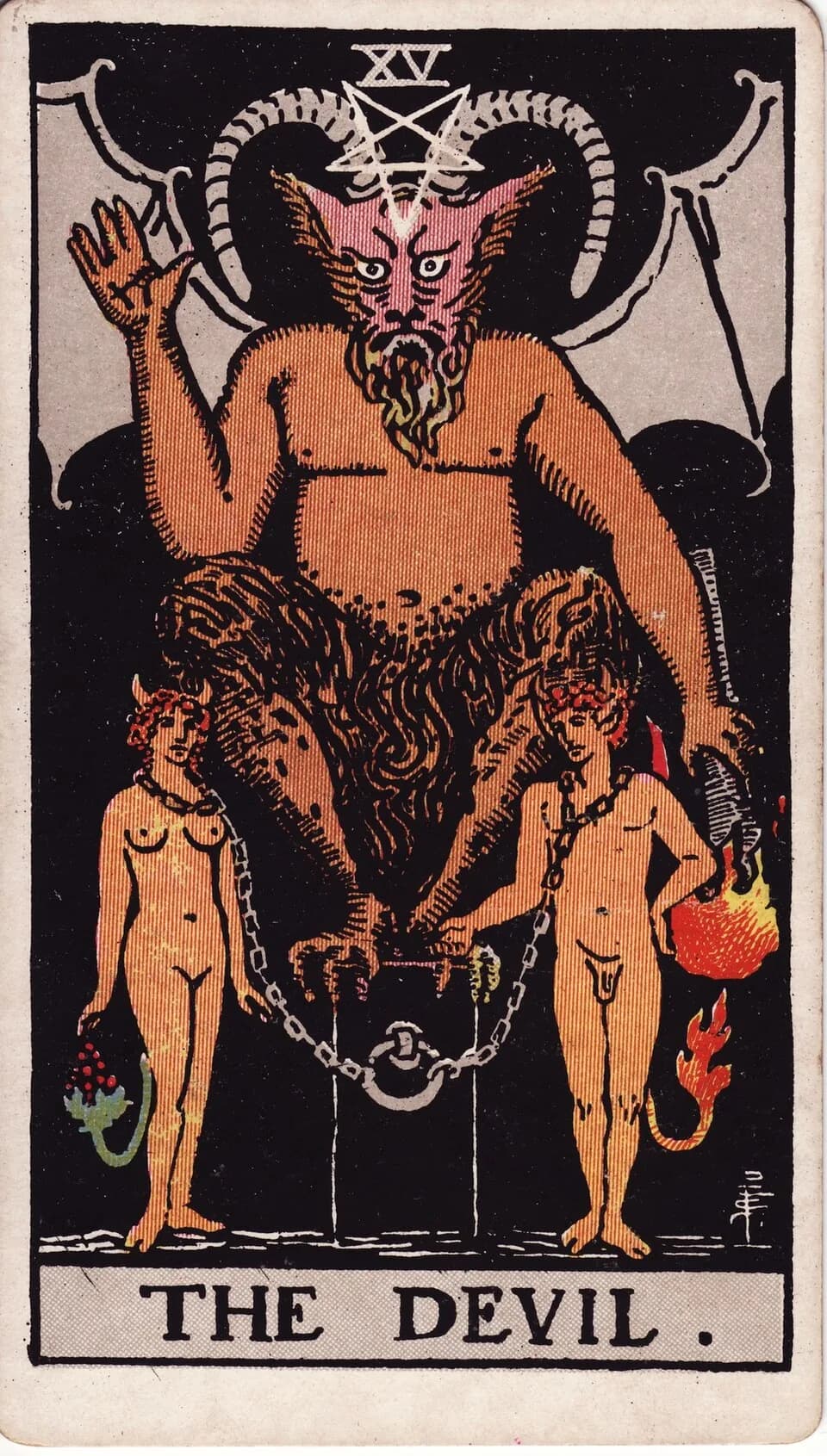 ไพ่ ปีศาจ (The Devil)